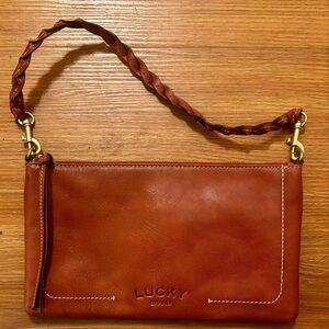 Jema Cross Body by Lucky Brand bag Shoulder bag braided strap Great condition